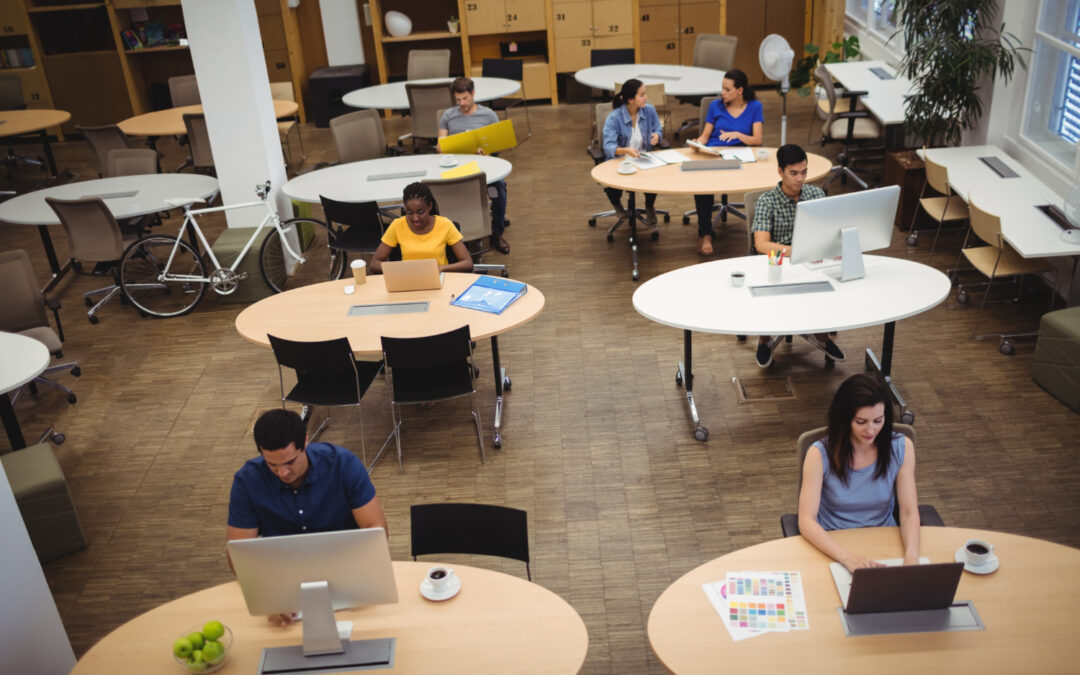 un espace de coworking